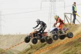 18 Wrzesień 2011; I wyścig Mistrzostw Polski Quad - klasa Open + Junior. IV Runda Mistrzostw Polski i Pucharu Polski w Motocrossie Quadów i Mistrzostw Okręgu. Tor Motocrossowy, Borkowo. Fot. Tomasz Zuber / GrFoto.org 