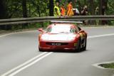 10 Lipiec 2011; Sergio Azzini, w Ferrari 355 Challenge, podczas szóstej rundy Górskich Samochodowych Mistrzostw Polski - LOTOS Grand Prix Sopot 2011. Fot. Tomasz Żuber / GrFoto.org