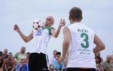 29 Lipiec 2012; Przez dwa dni w Sztutowie czternaście drużyn rywalizowało o pierwszy Puchar Polski w Footvolley. Sztutowo. Fot. Tomasz Żuber / GrFoto.org