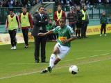 8 Maj 2011; Luiz Santos Deleu, Lechia Gdańsk. Dwudziesta piąta kolejka Ekstraklasy 2010/2011 - Lechia Gdańsk v Wisła Kraków. Stadion Miejski, Gdańsk. Fot. Tomasz Żuber / GrFoto.org *** Local Caption *** 8 May 2011; Luiz Santos Deleu, Lechia Gdańsk. Ekstraklasa 2010/2011, Round 25 - Lechia Gdańsk v Wisła Kraków. City Stadium of Traugutta, Gdansk. Picture credit: Tomasz Żuber / GrFoto.org