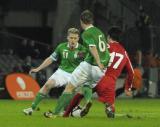 11 Luty 2009; Irlandia v Gruzja - 2010 FIFA World Cup Qualifier, Croke Park, Dublin, Irlandia. Fot. Tomasz Zuber / GrFoto.org *** Local Caption *** 11 February 2009; Ireland v Georgia - 2010 FIFA World Cup Qualifier, Croke Park, Dublin, Ireland. Picture credit: Tomasz Zuber / GrFoto.org