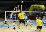 2 Październik 2010; Trefl Gdańsk v KS Jadar Radom - I Liga Siatkówki Mężczyzn 2010/2011. Ergo Arena, Gdańsk - Sopot. Fot. Tomasz Żuber / GrFoto.org