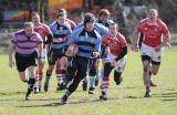 9 Kwiecień 2011; MKS Ogniwo Sopot v KS Posnania Poznań - jedenasta kolejka Ekstraligi rugby 2010/2011. Stadion MKS Ogniwo, Sopot. Fot. Tomasz Żuber / GrFoto.org 
