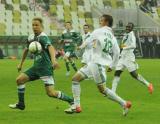 21 Październik 2012; Kacper Łazaj, Lechia Gdańsk i Rafał Grodzicki, Śląsk Wrocław. Ósma kolejka T-Mobile Ekstraklasa 2012/2013 - Lechia Gdańsk v Śląsk Wrocław. PGE Arena Gdańsk. Fot. Tomasz Żuber / GrFoto.org *** Local Caption *** 21 October 2012; Kacper Lazaj, Lechia Gdansk and Rafal Grodzicki, Slask Wroclaw. T-Mobile Ekstraklasa 2012/2013, Round 8 - Lechia Gdansk v Slask Wroclaw. PGE Arena Gdańsk. Picture credit: Tomasz Żuber / GrFoto.org