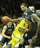 10 Listopad 2010; Asseco Prokom Gdynia v Partizan Belgrad. Turkish Airlines Euroleague. HSW Gdynia. Fot. Tomasz Żuber / GrFoto.org