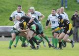 2 Październik 2010; RC Lechia Gdańsk - RC Arka Gdynia - Ekstraliga rugby 2010/2011 - runda V. Stadion GOKF, Gdańsk. Fot. Tomasz Żuber / GrFoto.org