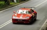 10 Lipiec 2011; Sergio Azzini, w Ferrari 355 Challenge, podczas szóstej rundy Górskich Samochodowych Mistrzostw Polski - LOTOS Grand Prix Sopot 2011. Fot. Tomasz Żuber / GrFoto.org