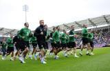 4 Czerwiec 2012; Trening otwarty reprezentacji Irlandii w ramach przygotowań do UEFA EURO 2012. Podopieczni Giovanni Trapattoni zaprezentowali się na Stadionie Miejskim w Gdyni. Trening Irlandczyków oglądało ok. 12 tys. kibiców. Stadion Miejski, Gdynia. Fot. Tomasz Żuber / GrFoto.org