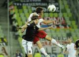 6 Wrzesień 2011; Maciej Rybus, Polska i Marcel Schmelzer, Niemcy. Międzynarodowy mecz towarzyski - Polska v Niemcy. Stadion PGE Arena Gdańsk. Fot. Tomasz Żuber / GrFoto.org  *** Local Caption *** 6 September 2011; Maciej Rybus, Poland and Marcel Schmelzer, Germany. International friendly match - Poland v Germany. Stadium PGE Arena Gdańsk. Picture credit: Tomasz Żuber / GrFoto.org