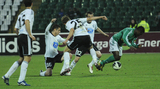 6 Kwiecień 2011; Abdou Razack Traore, Lechia Gdańsk i Jakub Rzeźniczak, Legia Warszawa. Pierwszy mecz półfinału Pucharu Polski - Lechia Gdańsk v Legia Warszawa. Stadion Miejski, Gdańsk. Fot. Tomasz Żuber / GrFoto.org *** Local Caption *** 6 April 2011; Abdou Razack Traore, Lechia Gdańsk and Jakub Rzeźniczak, Legia Warszawa. First match of the semi-finals - Lechia Gdańsk v Legia Warszawa. City Stadium of Traugutta, Gdansk. Picture credit: Tomasz Żuber / GrFoto.org